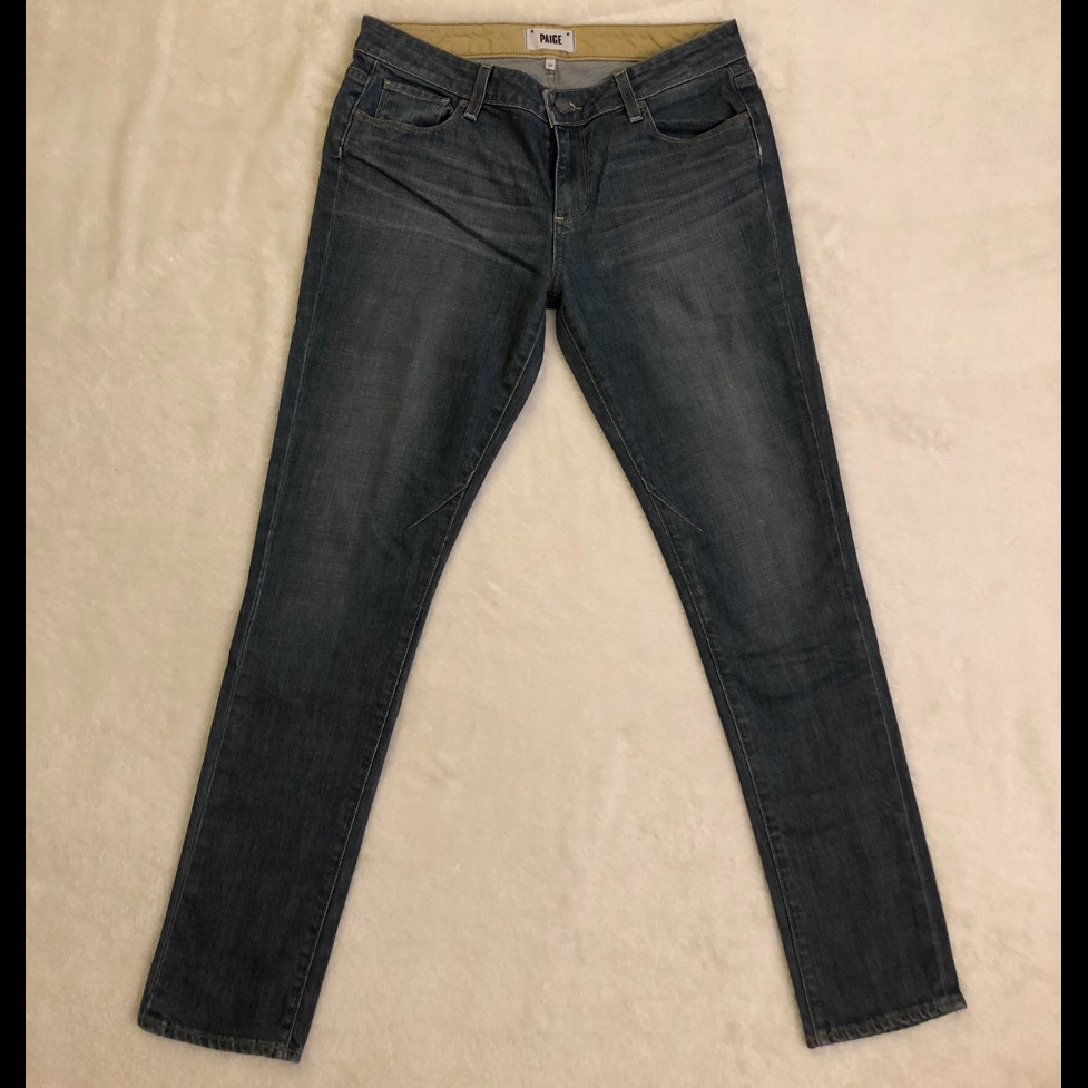 Beautiful Blue Denim Wash Paige Jeans